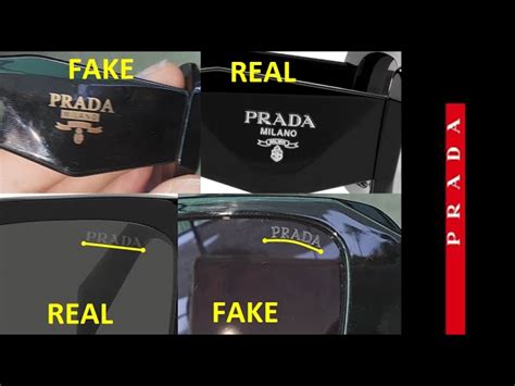 fake prada vs real glasses|prada made in italy glasses.